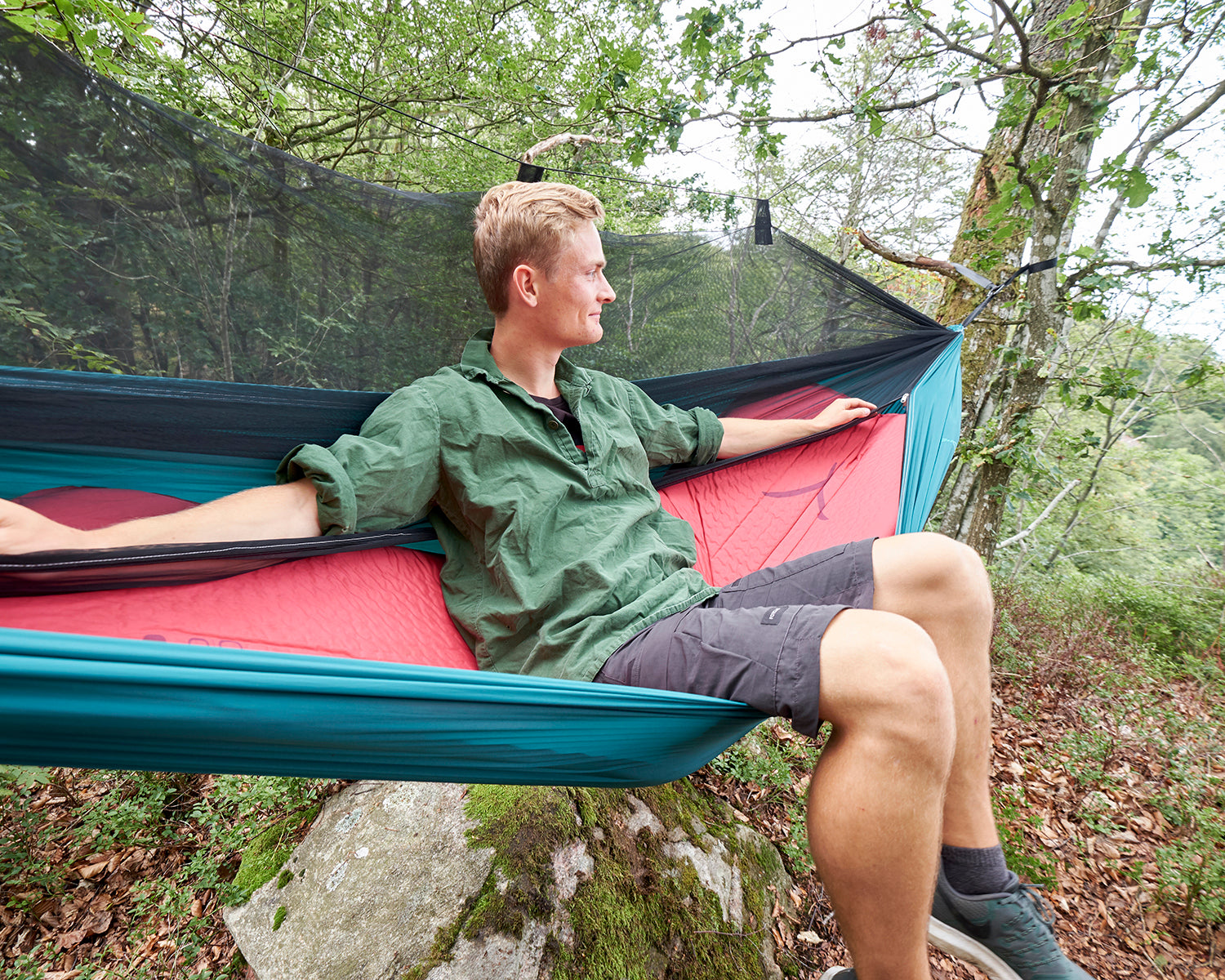 Hattan 5.0 M Self-Infl. Mat - American Beauty Red