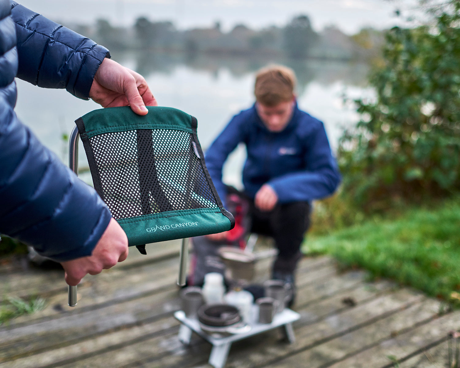 Sinyala Micro Four-legged Stool - Falcon Grey