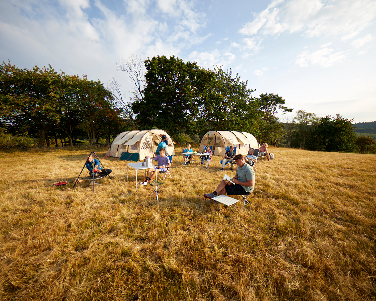 El Tovar Highback Chair - Dark Blue