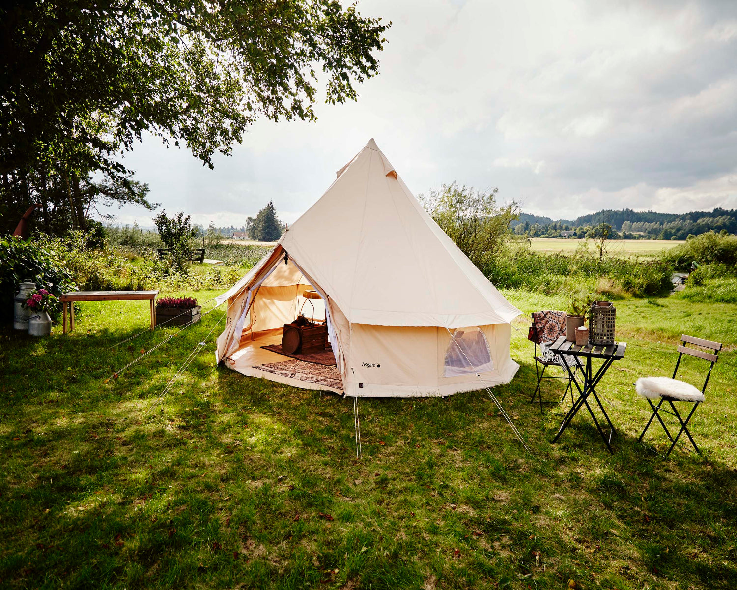 【baab】Nordisk Asgard 12.6 & Kari20 Asgard 12.6 M² Glamping Tent | Shop Online at Nordisk.eu