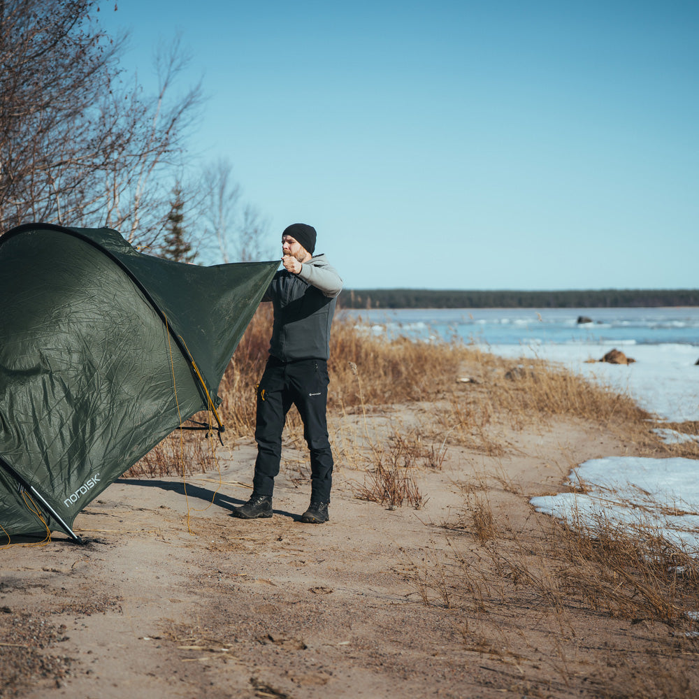 Troms Mesh Cabin Dark Moss | Nordisk Scandinavian Shelter