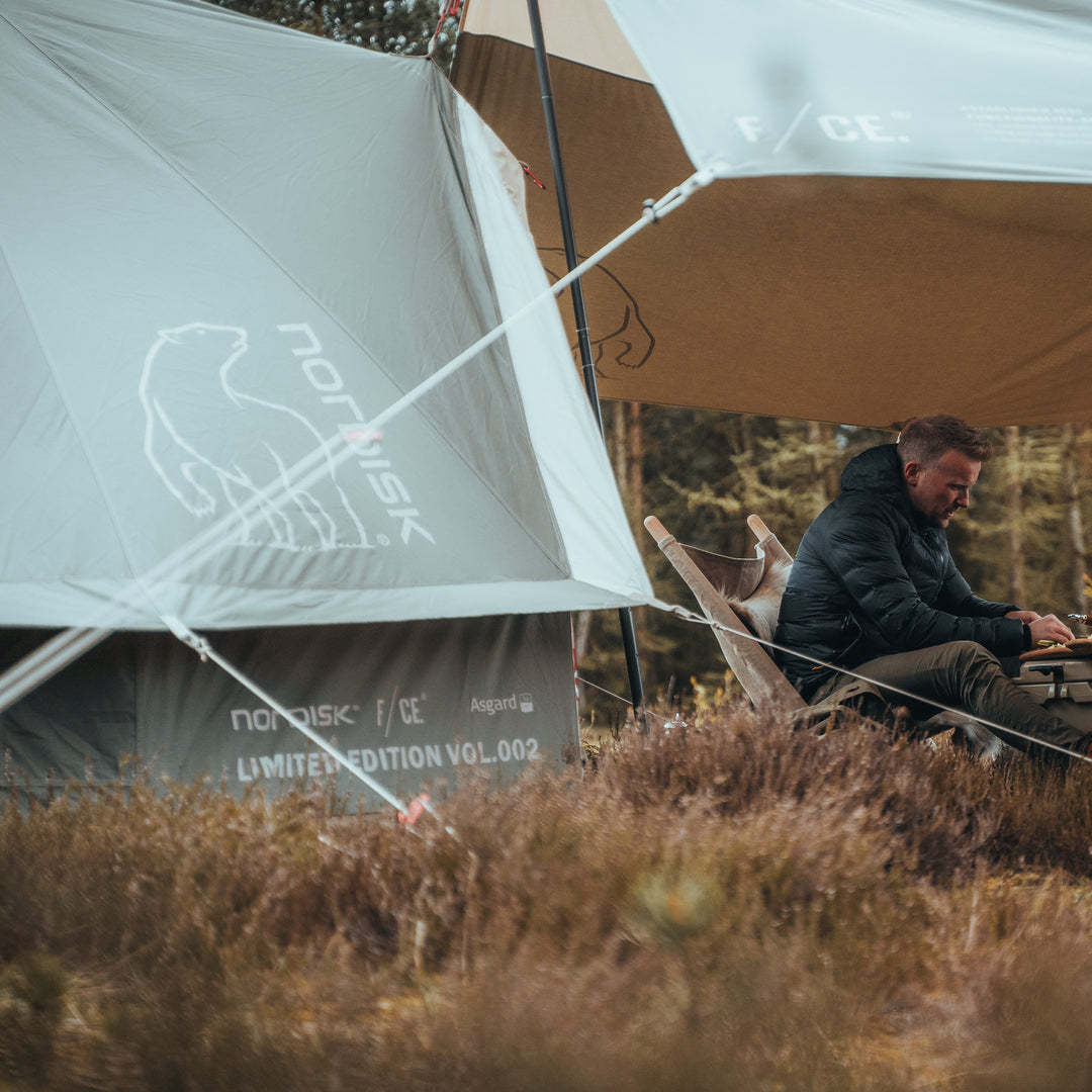 Asgard 7.2 Glamping Tent - 7.2 m² | 3 person | Sage Green