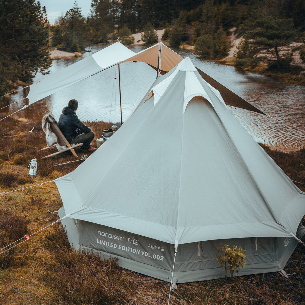 F CE Asgard 7 2 Glamping Tent - 7 2 m 3 person Sage Green