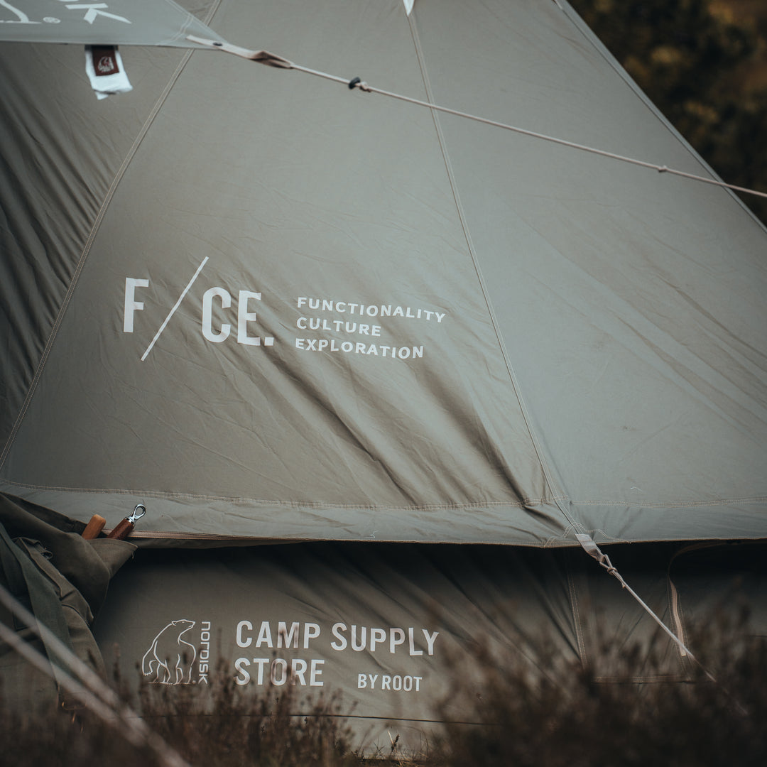Asgard 7.2 Glamping Tent - 7.2 m² | 3 person | Sage Green