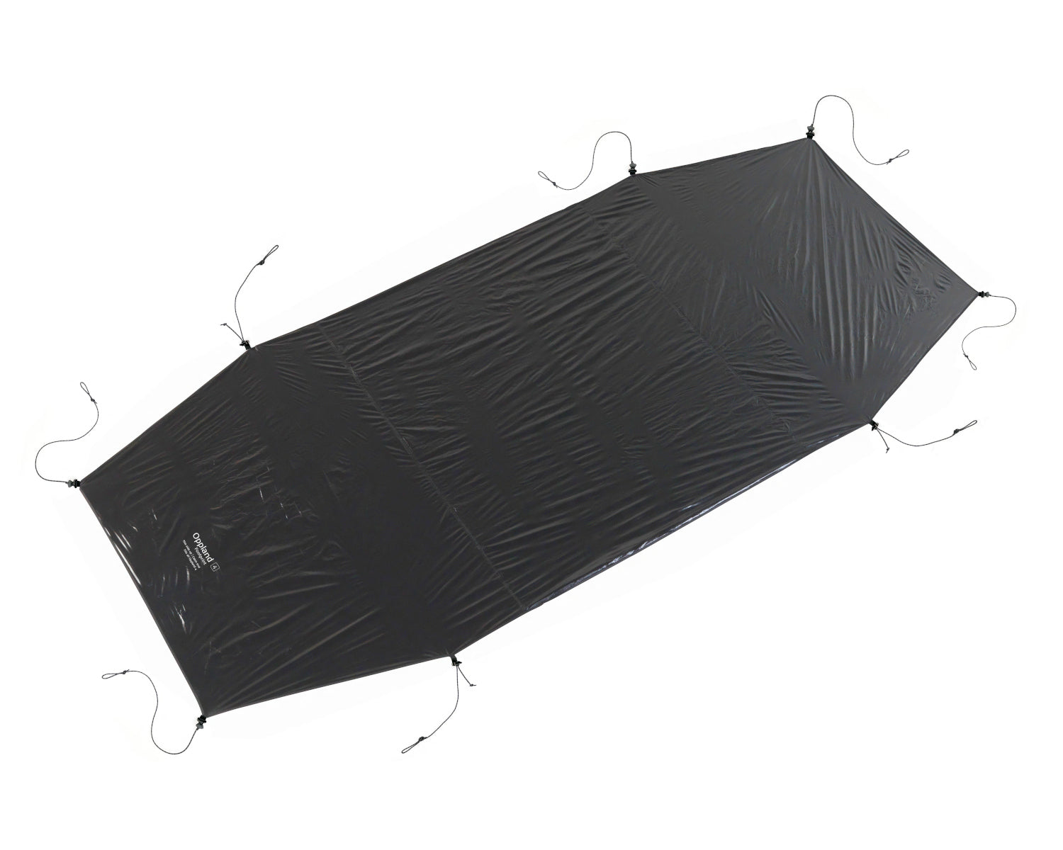 Oppland 4 PU Footprint - Black