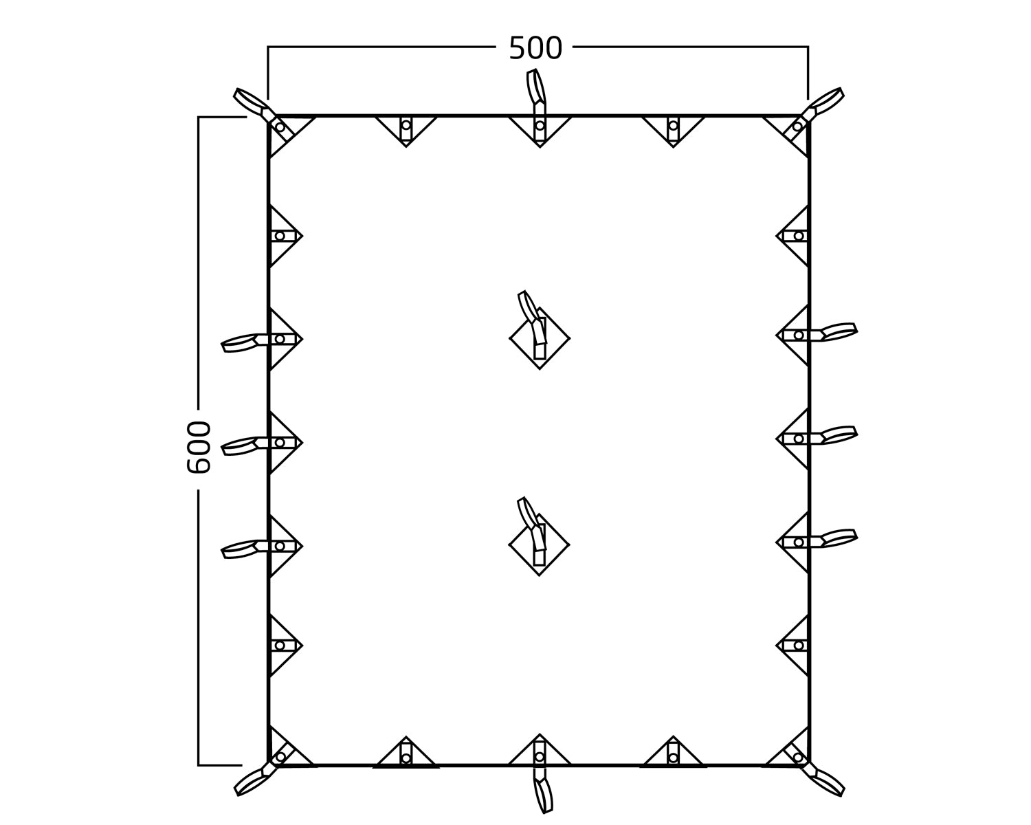 Kari 30 Tarp 30 m² | Nordisk Scandinavian Shelter Collection