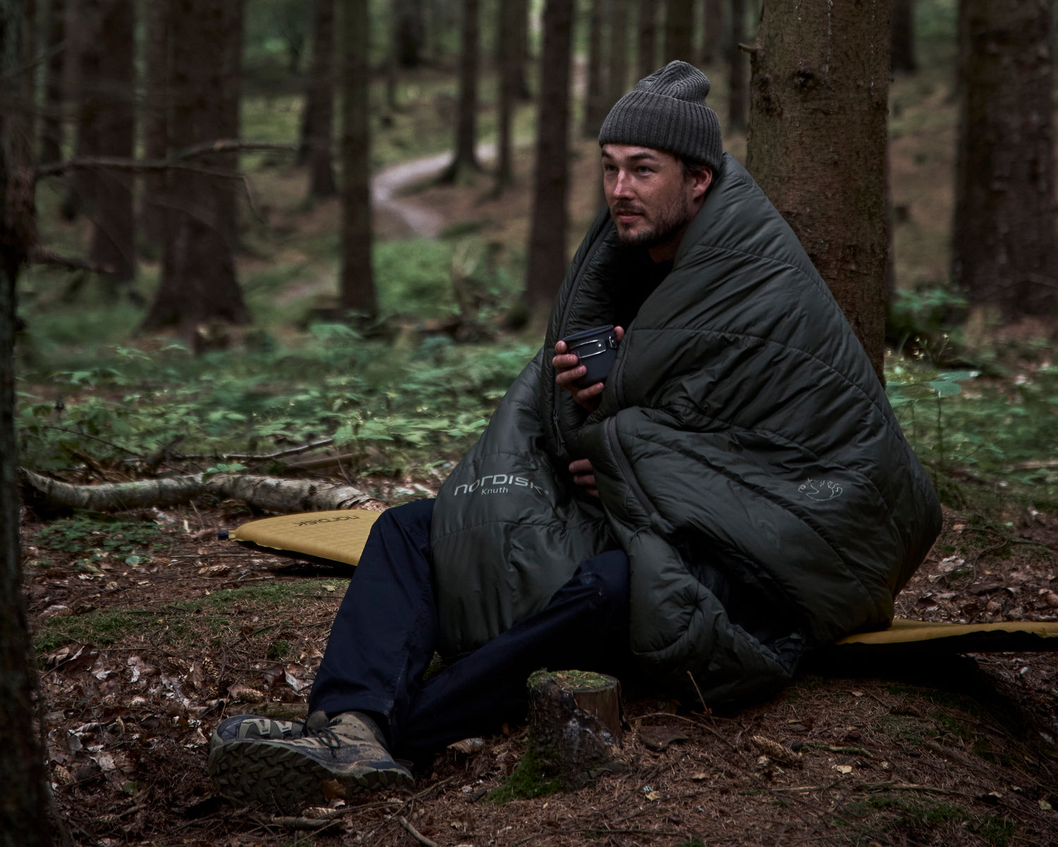 Knuth +10° Mummy Sleeping Bag +10° | Nordisk Sleep Gear