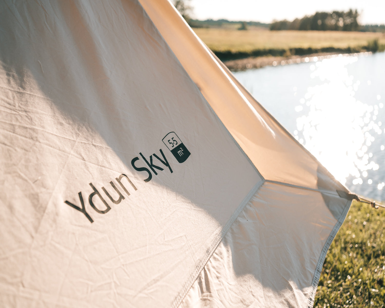 Ydun Sky 5.5 Glamping Tent - 5.5 m² | 4 person | Sandshell