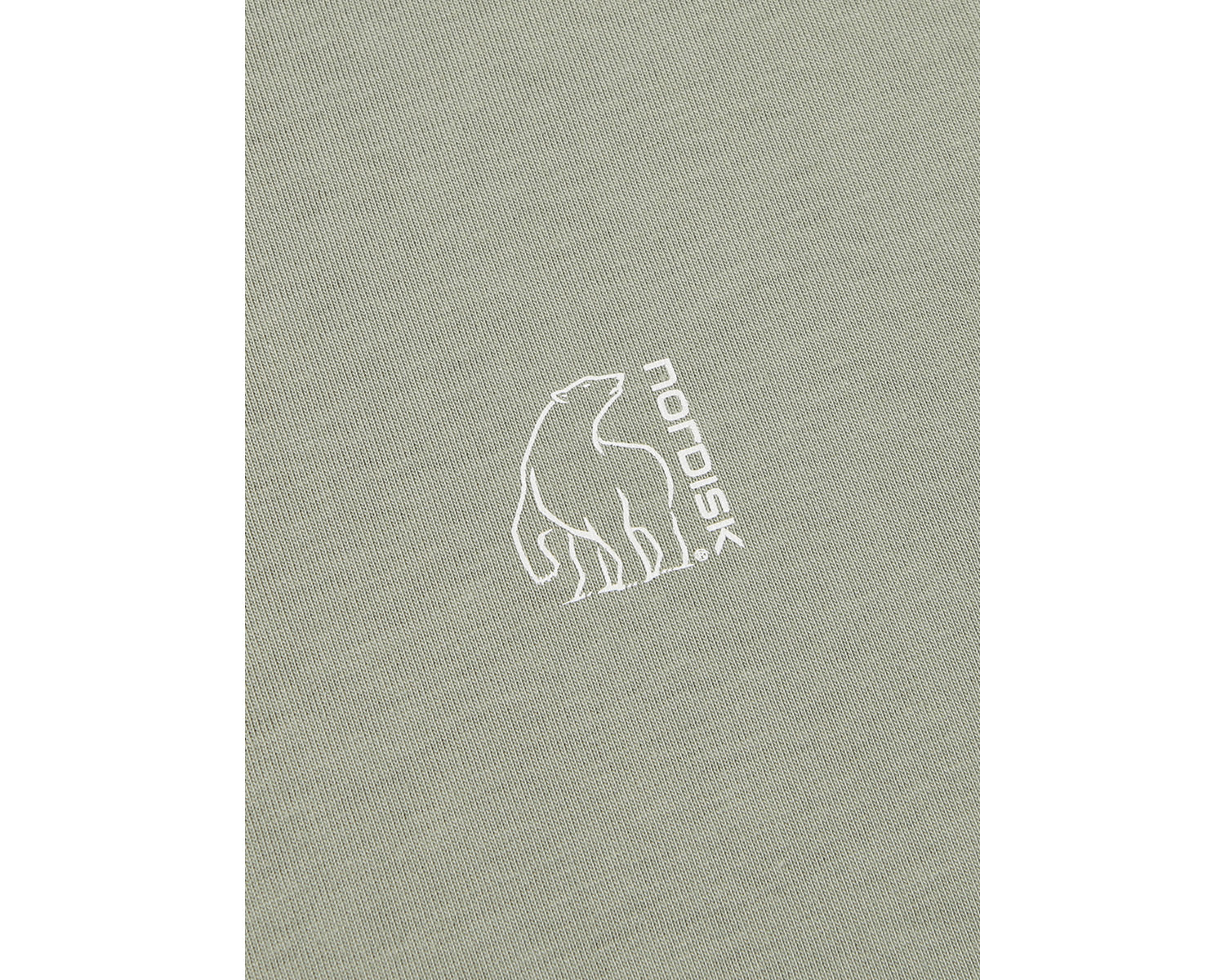 Tea Time Cartoon Polar Bear T-Shirt Unisex - Khaki