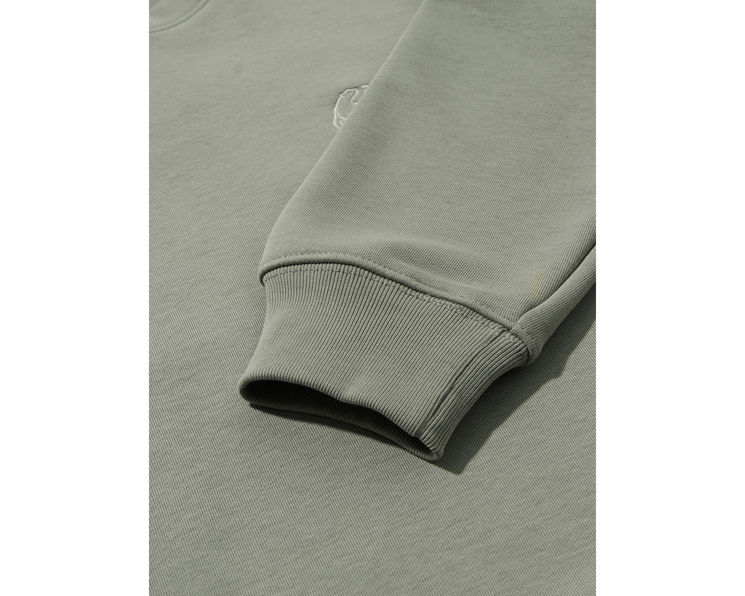 Sauna Cartoon Polar Bear Graphic Sweatshirt Unisex - Jade