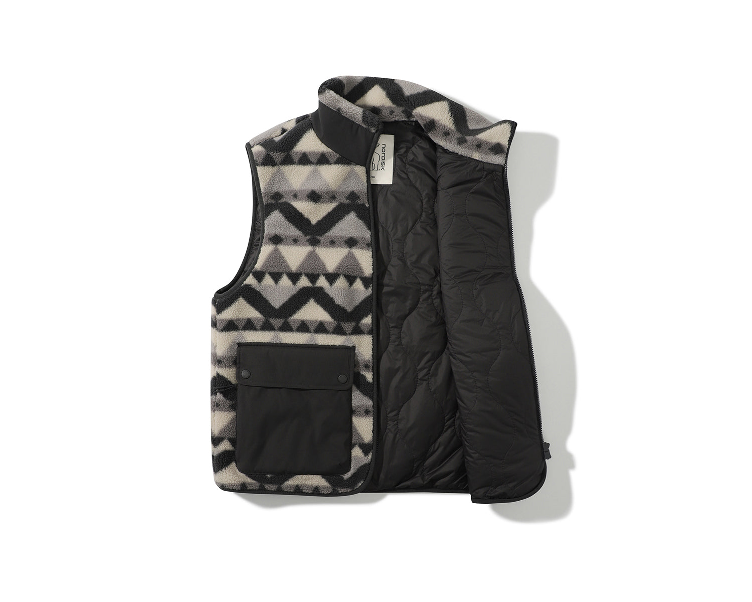 Fleece Vest Unisex - Grey