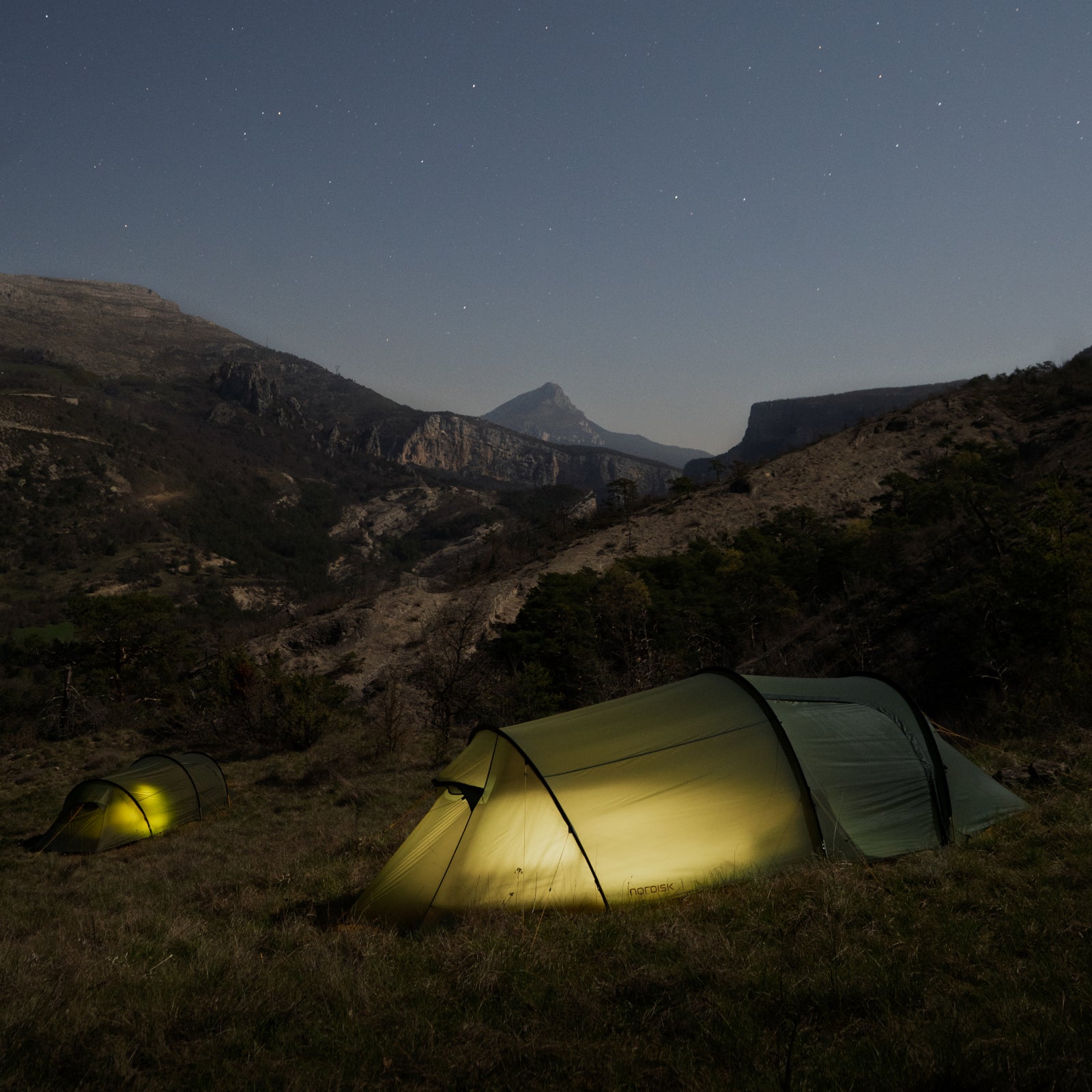 Oppland 3 SI (2.0) Tent - 3 person | Deep Forest Green