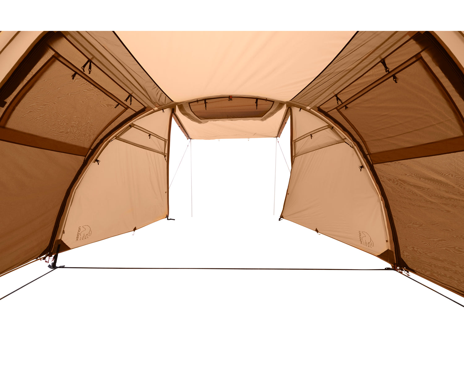 Reisa 4 PU tent - 4 person - Cashew/Brown