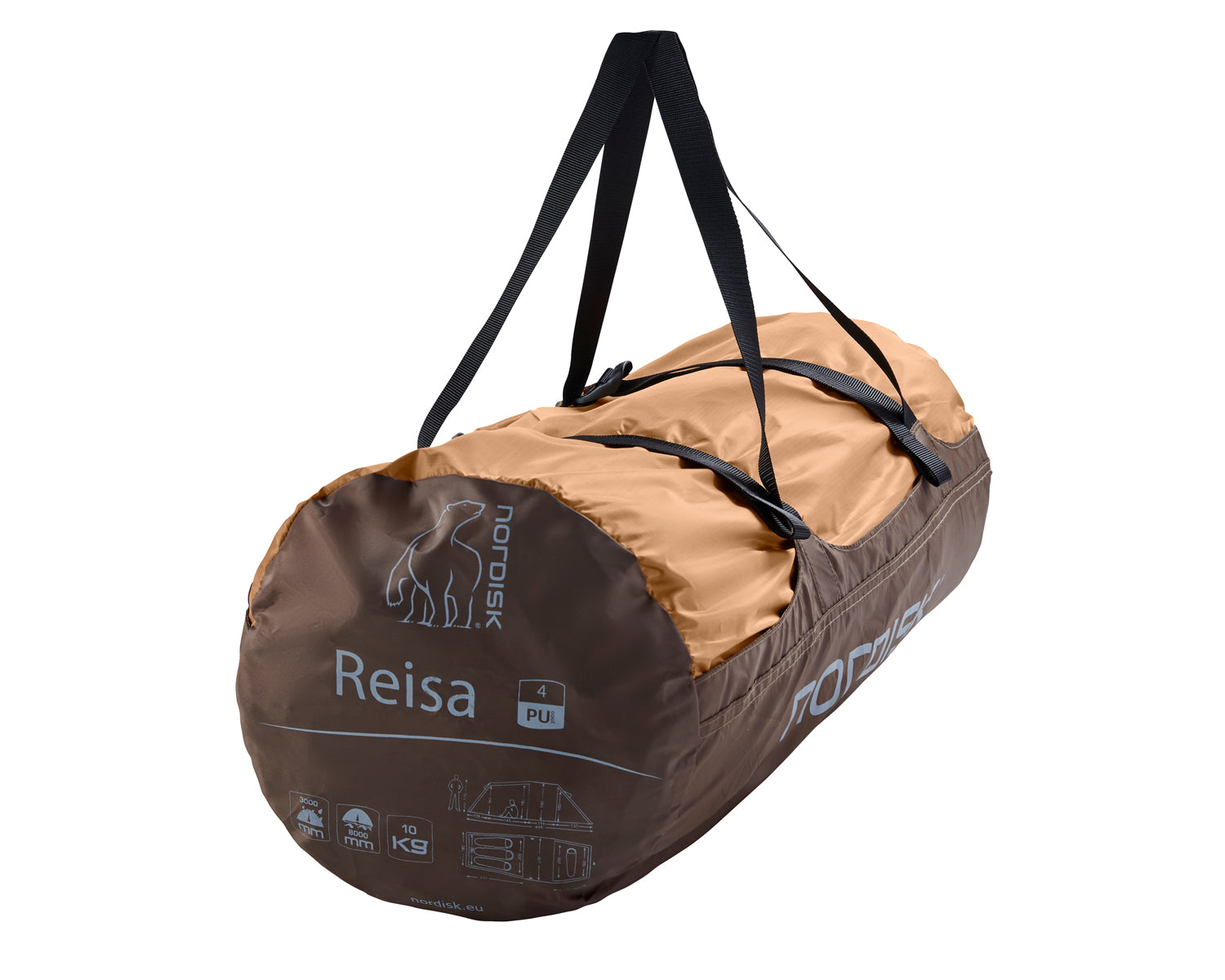 Reisa 4 PU Tent 4 person | Nordisk Scandinavian Shelter