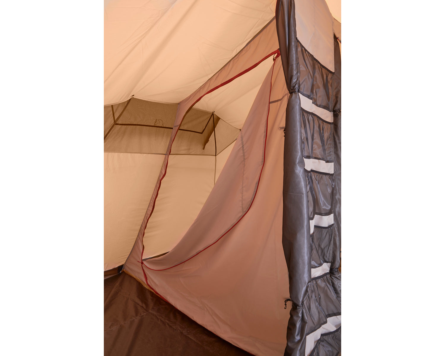 Reisa 6 PU tent - 6 person - Cashew/Brown