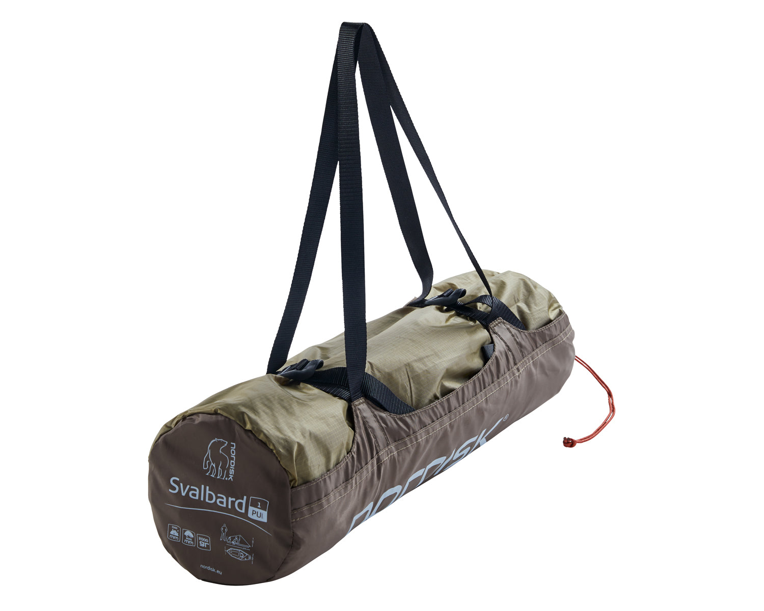 Svalbard 1 PU tent - 1 person - Dark Olive