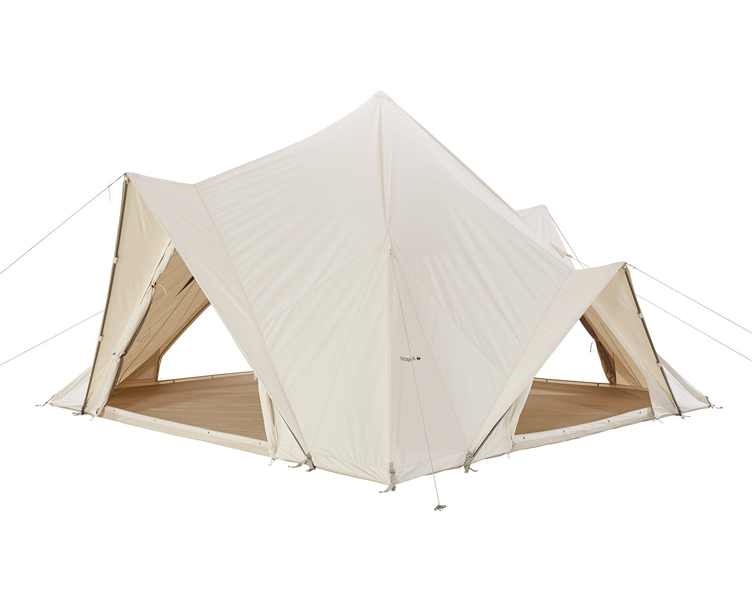 Midgard 20 m² glamping tent - 10 person - Natural