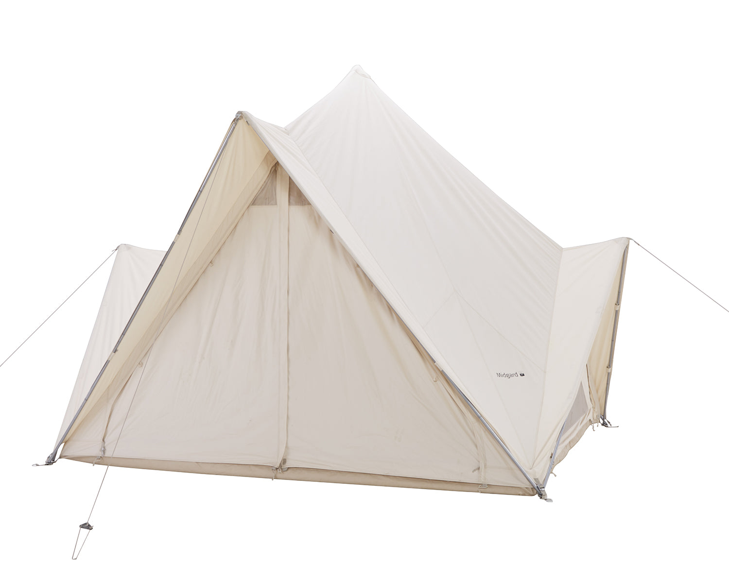 Midgard 9.2 m² glamping tent - 6 person - Natural