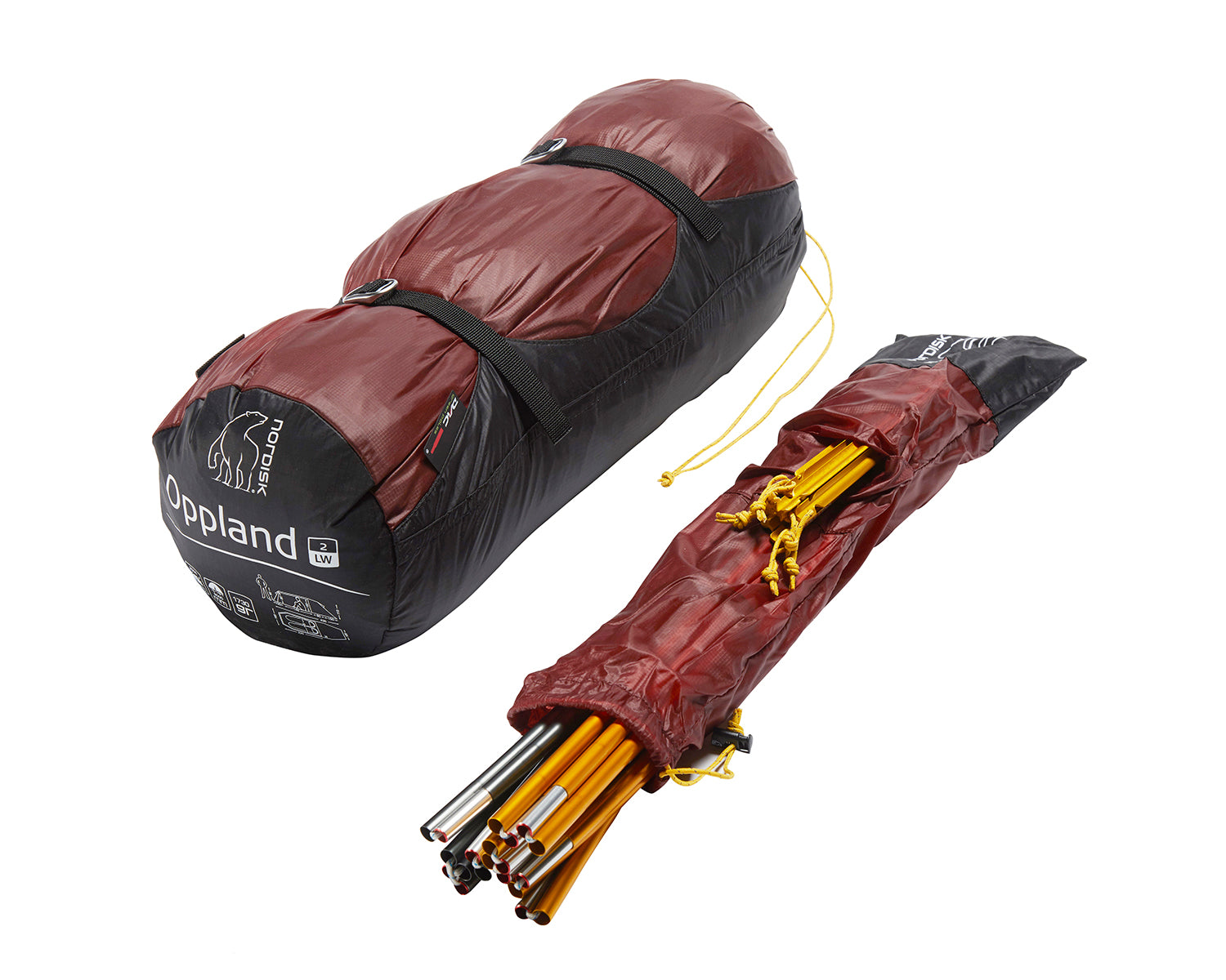 Oppland 2 LW tent - 2 person - Burnt Red