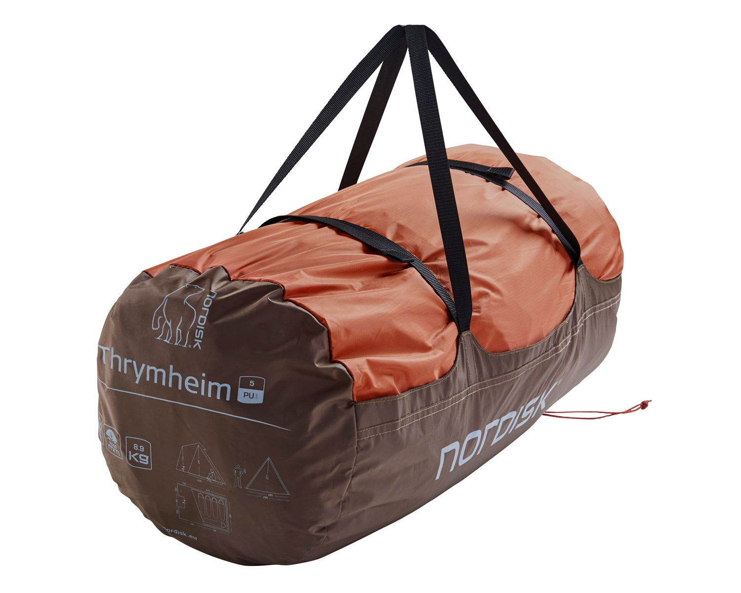 Thrymheim 5 PU tent - 5 person - Picante/Cashew