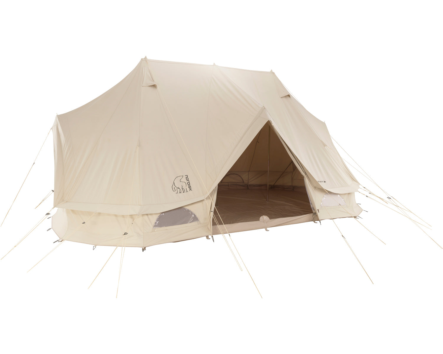 Vanaheim 24 m² glamping tent - 16 person - Natural