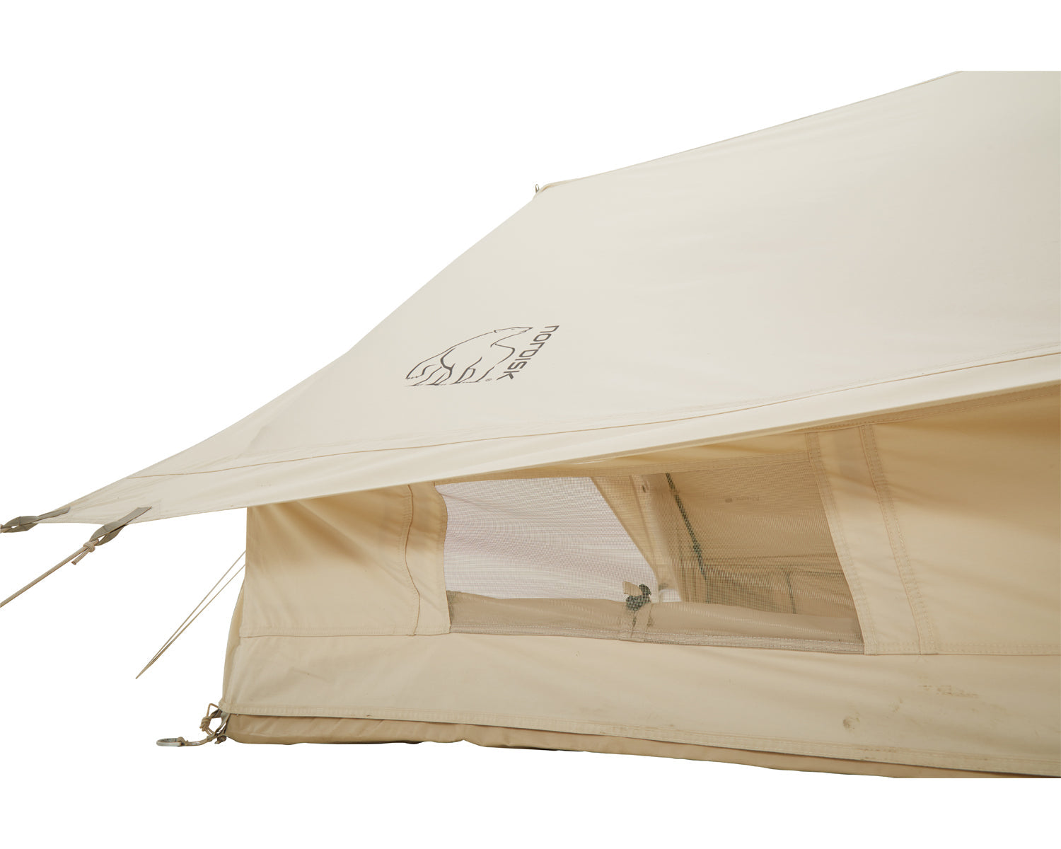 Vimur 4.8 m² glamping tent - 4 person - Natural