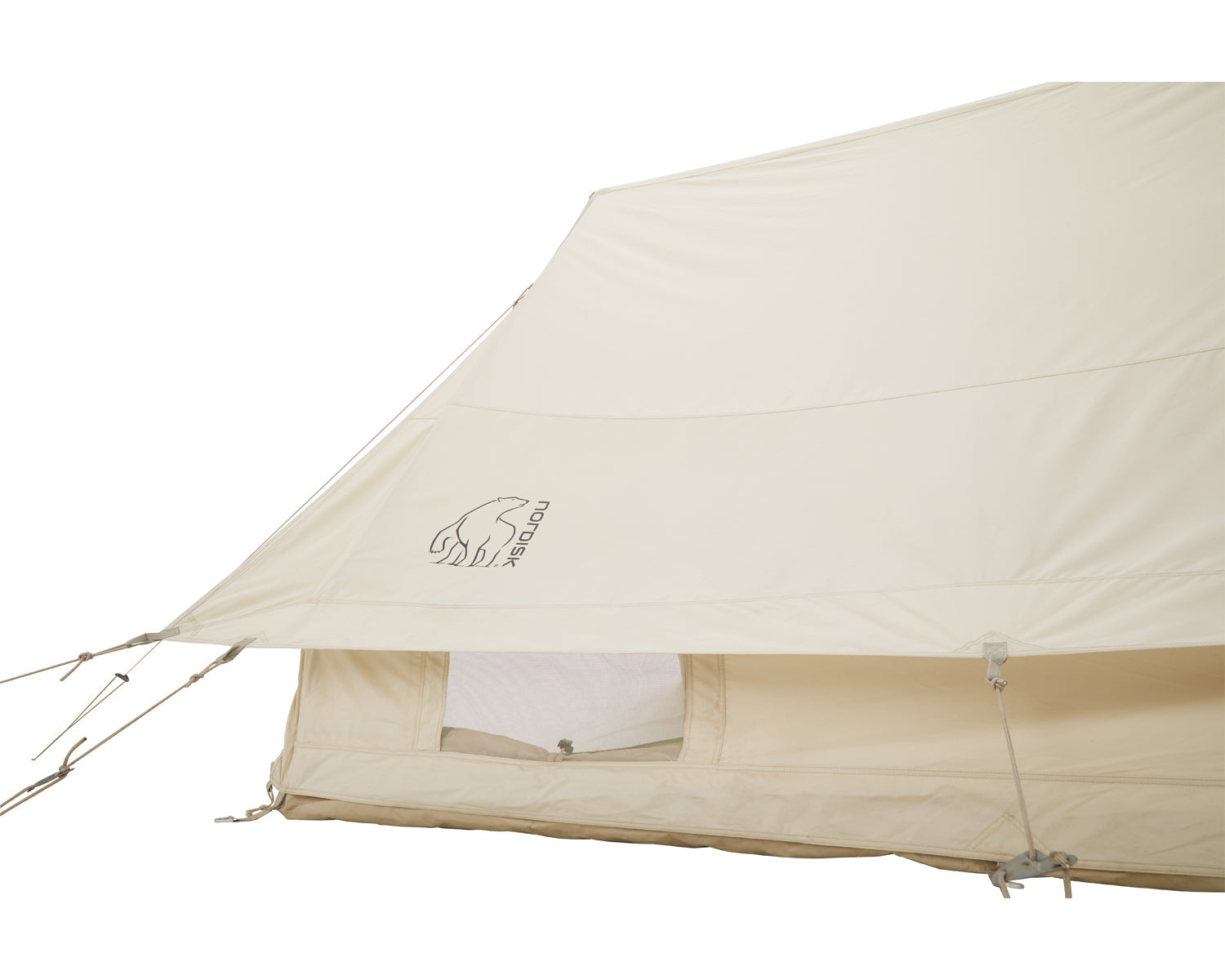 Vimur 5.6 m² glamping tent - 4 person - Natural