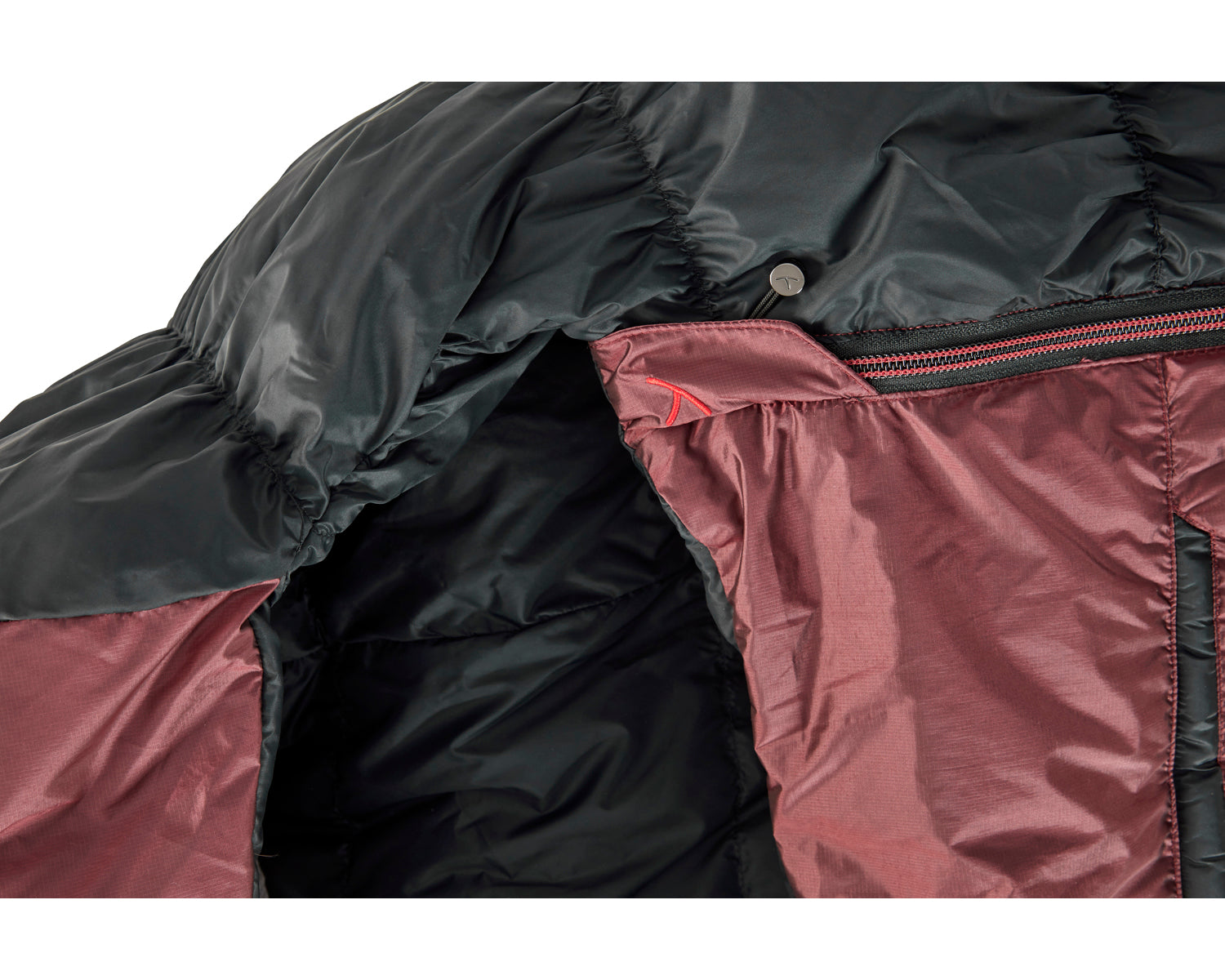 Voyage 300 sleeping bag (LEFT ZIP) - Ribbon red / Black