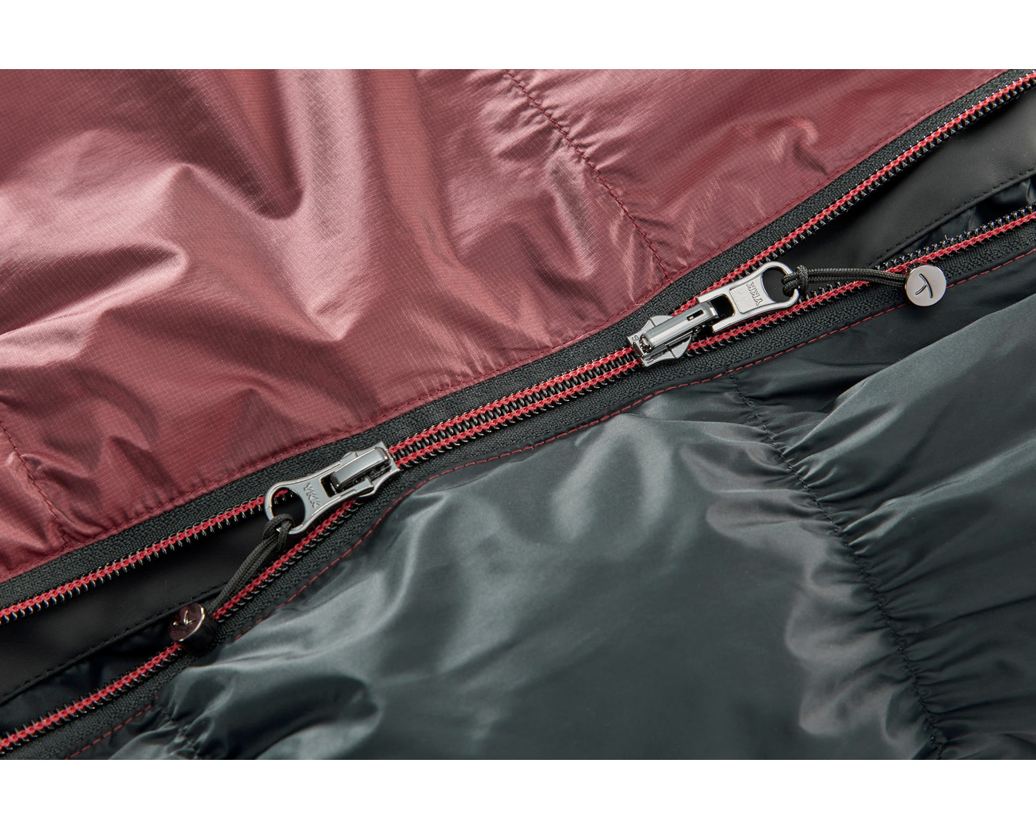 Voyage 500 sleeping bag (LEFT ZIP) - Ribbon red / Black