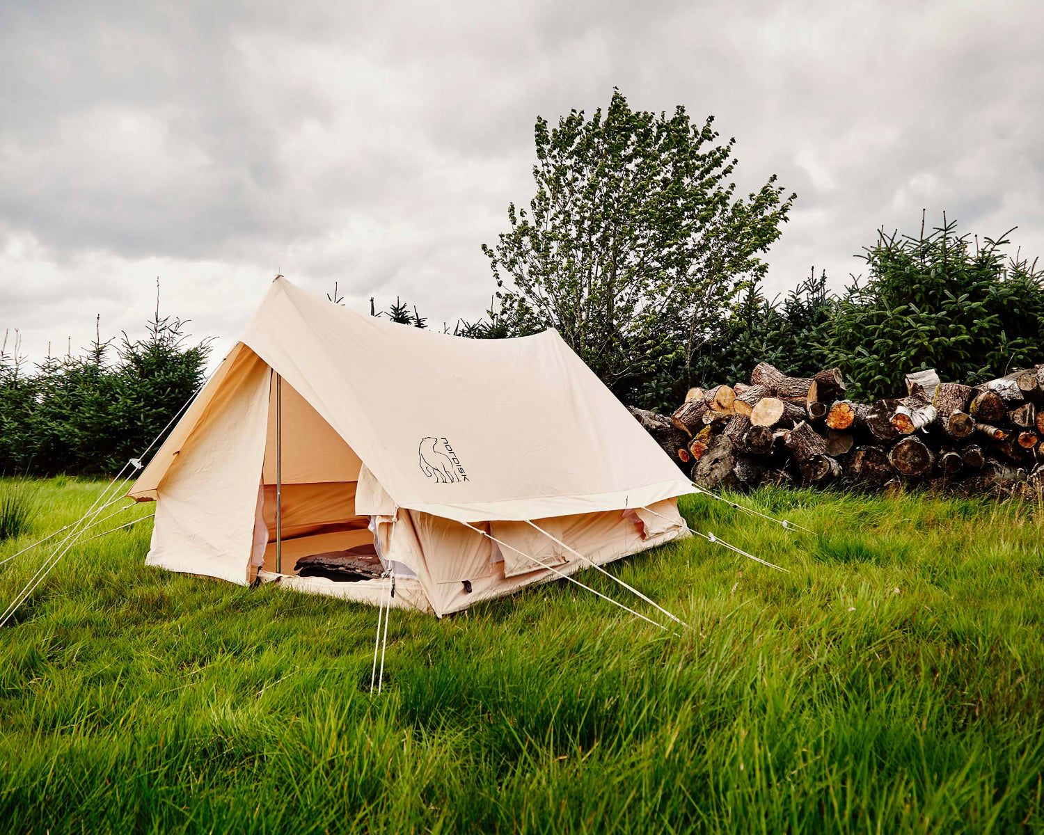 Ydun 5.5 Glamping Tent - 5.5 m² | 4 person | Sandshell